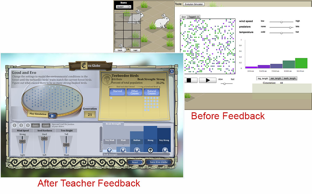 Teacher feedback often fundamentally shaped Radix's design and functionality.