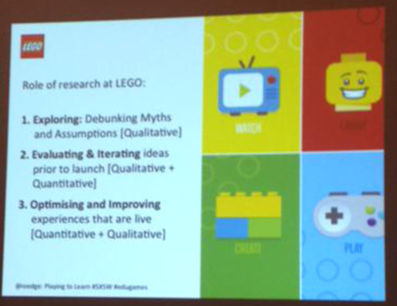 LEGO deploys research to answer many of its most critical questions.